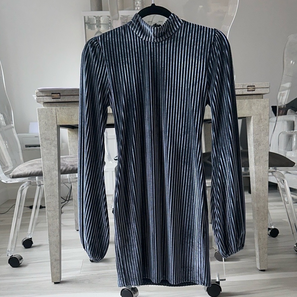 Revolve Lovers & Friends Velvet-Like Mini Dress